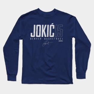 Nikola Jokic Denver Elite Long Sleeve T-Shirt